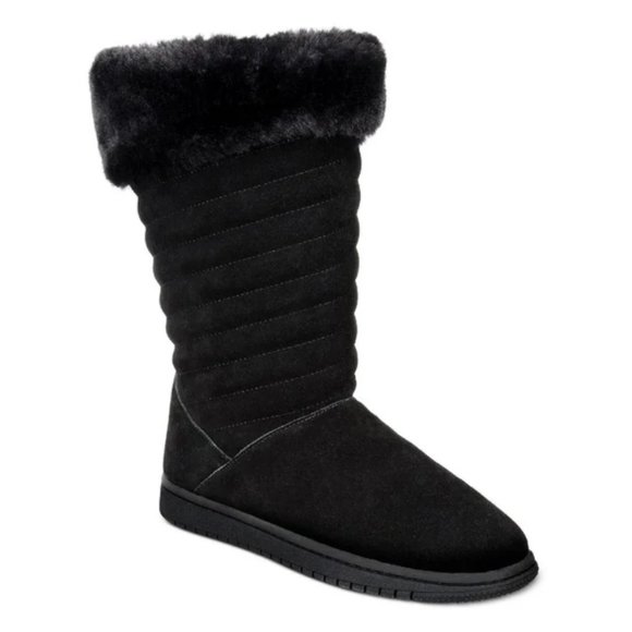 STYLE CO NOVAA QUILTED COLD-WEATHER BOOT BLACK - Picture 1 of 1